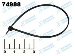 Стяжка 200*2.5мм черная