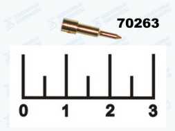 Контакт центральный BNC штекер BNC-C213P