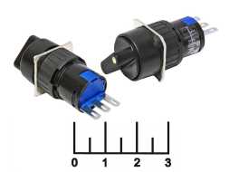 Выключатель 250/3 250V 3A A16-11ZN2 2-х позиционный с фиксацией 3 контактa