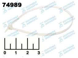 Стяжка 200*2.5мм белая