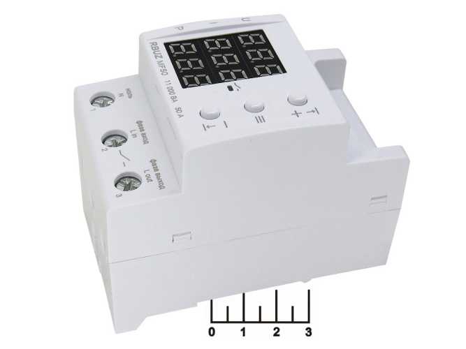 Реле контроля многофункциональное Rbuz MF50 50A