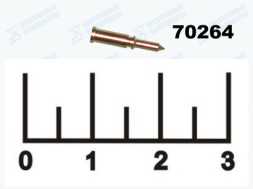 Контакт центральный BNC штекер BNC-C6P