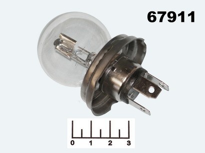 Лампа 12V 45/40W P45T КЭП 5022