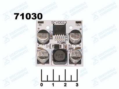 Преобразователь DC/DC вход 5-40V/выход 3.3V 3A LM2596S-ADJ SCV0023-3.3V-3A (понижающий)