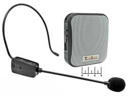 Мегафон поясной M-178R беспроводной головной микрофон + USB + з/у