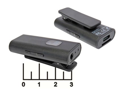 Bluetooth стерео ресивер 5.0 3.5мм Jack/micro SD + шнур USB-Type C