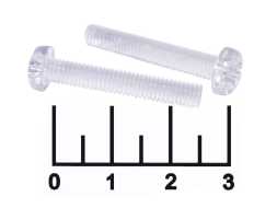 Винт 5*30мм PF5-30T (пласт)