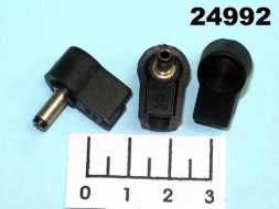 Разъем питания штекер 4.0*1.7мм на кабель угол