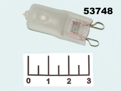 Лампа КГМ 220V 40W G9 матовая Uniel (600lm)