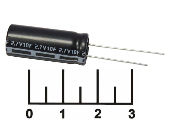 Ионистор 10 F/2.7V 1025