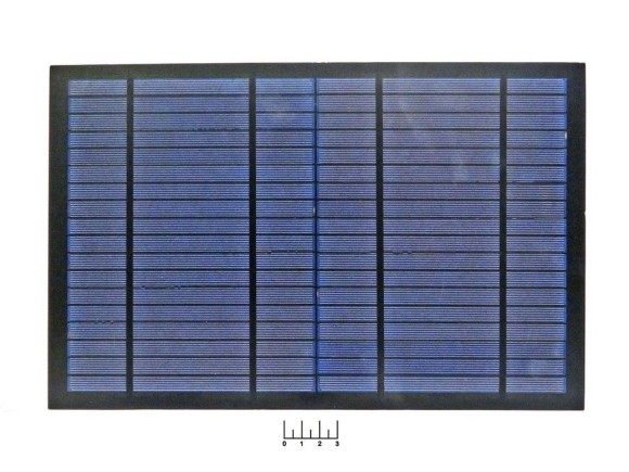 Солнечная батарея 220*340мм 18V 0.55A 10W