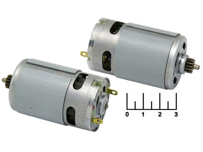 Двигатель 14.4V HRS-550S к электроинструменту с шестерней (14 зубьев) (010191D2)