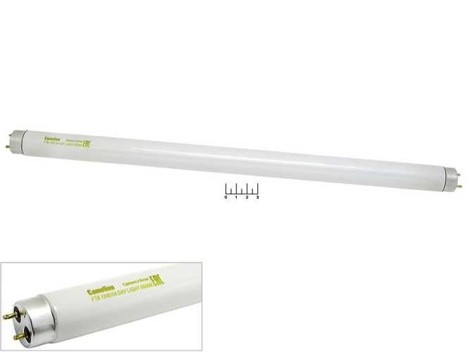 Лампа люминесцентная T8 15W/54 6500K белый холодный (451.6мм) Camelion (3007)