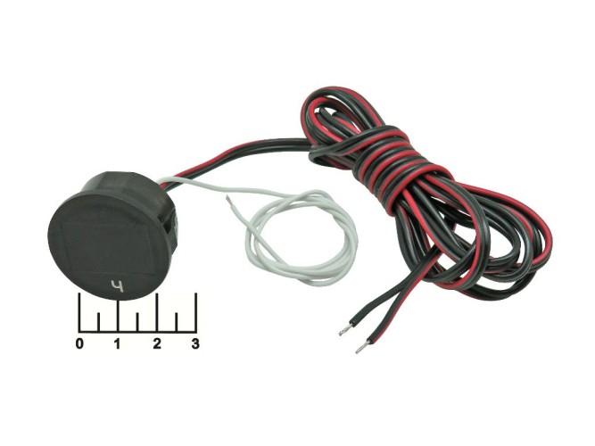 Индикатор времени наработки 10-30V ИВН5 красный