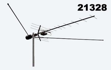 Антенна наружная для цифрового ТВ L035.09 с усилителем