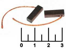 Щетка меднографитовая 4*5*15 AMKSB0033/Щ04051501/TT53278 (2 штуки)