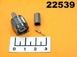 Разъем TNC штекер обжимной RG-58 (401A) (TNC-C58P)