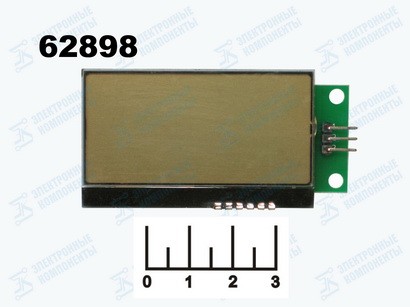 Радиоконструктор вольтметр 0-99V DC цифровой с LCD-дисплеем SVL0002