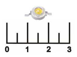 Светодиод LED 3W белый LXHL-W3E 4500K (987б)