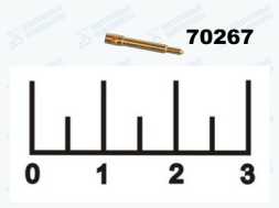 Контакт центральный SMA штекер SMA-S58P