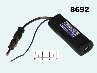 Антенный усилитель 68-103 МГц УКВ+FM 24дБ автомобильный
