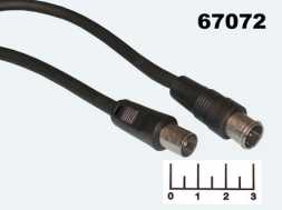 Шнур TV-FM штекер 1.8м