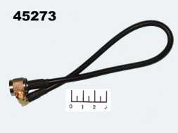 Переходник TNC штекер/SMA штекер угол gold RG-58 30см