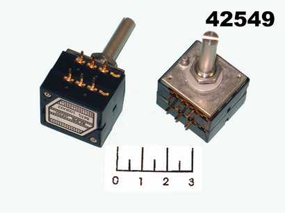 Резистор переменный 2*100 кОм RK27 ALPS (+138)