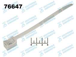 Стяжка 160*32мм серая с держателем