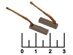 Щетка меднографитовая 4*4*15 AMKSB0003/TT53262 (2 штуки)