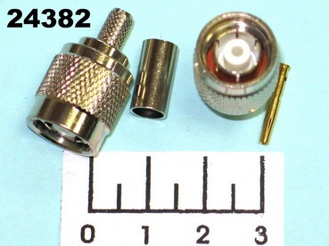 Разъем TNC штекер реверс обжимной RG-58 401AR