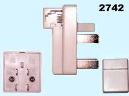 Адаптер телефонный Rexant (03-0012-4, SC-4697)