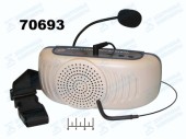Мегафон поясной M-117A головной микрофон +з/у (8*АА)