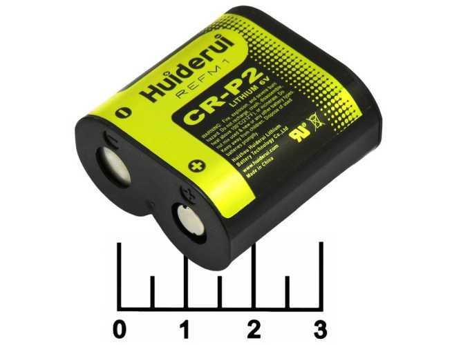 Батарейка CR-P2 6V Huiderui Photo Lithium
