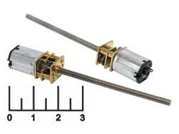 Мотор-редуктор 6V 200RPM вал М3*55мм