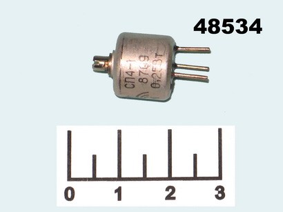 Резистор подстроечный 10 кОм 0.25W СП4-1-0.25