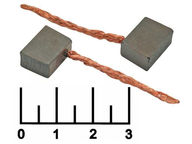 Щетка меднографитовая 7*10*13 AMKSB0070MG (2 штуки)