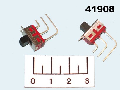 Переключатель движковый 2-х позиционный 3 контакта (5MS1S12AM7QE)