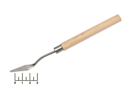 Инструмент для открывания корпусов (лопатка) №1 с деревянной ручкой