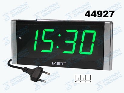 Часы цифровые VST-731T-4 зеленые