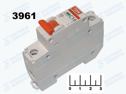 Автоматический выключатель 16A 1-полюсный ВА47-29 TDM