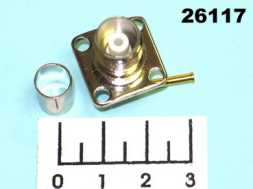 Разъем TNC гнездо обжимной RG-6 под 4 винта