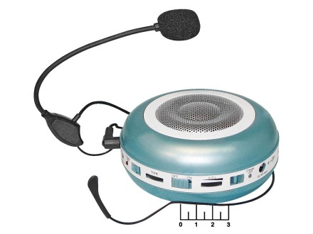 Мегафон поясной M-191 головной микрофон