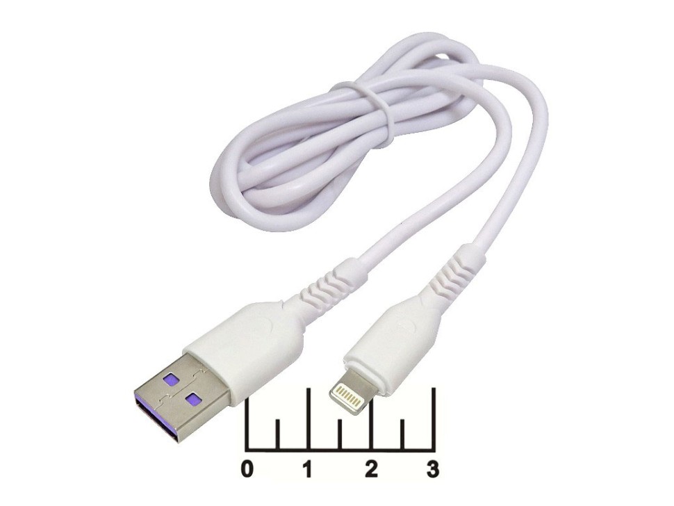 ШНУР USB-IPHONE 5 1М KUBALA K-118i (БЫСТРАЯ ЗАРЯДКА)