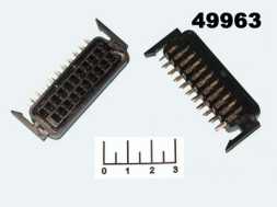 Разъем Скарт гнездо под пайку на плату (CS-104)