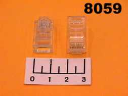 Разъем компьютерный штекер 8P8C (RJ-45) линейный