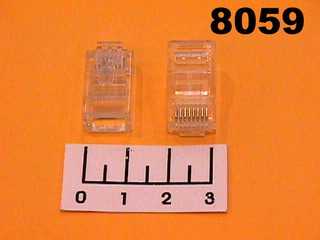 Разъем компьютерный штекер 8P8C (RJ-45) линейный