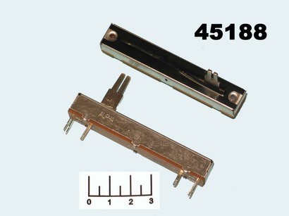 Резистор переменный 2*10 кОм RA4530F-20-20A1-A10K (+19) ползунковый