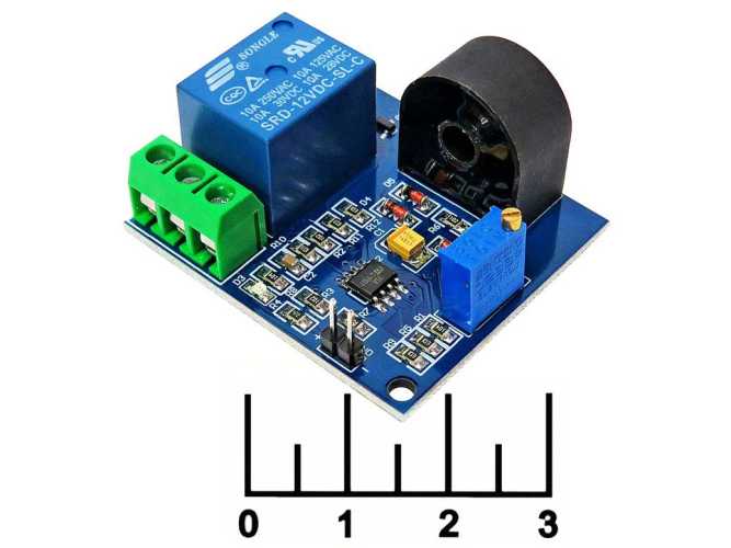 Радиоконструктор Arduino 12V датчик переменного тока 20-400Гц