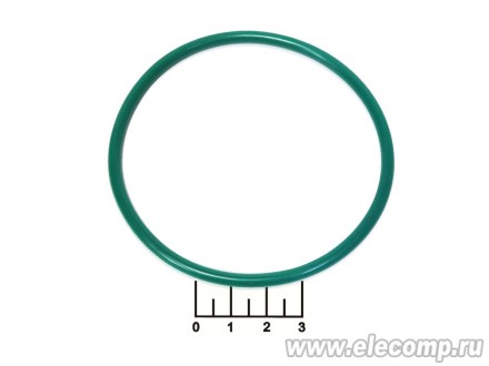 Кольцо уплотнительное резиновое 80*4мм зеленое (125*4мм)